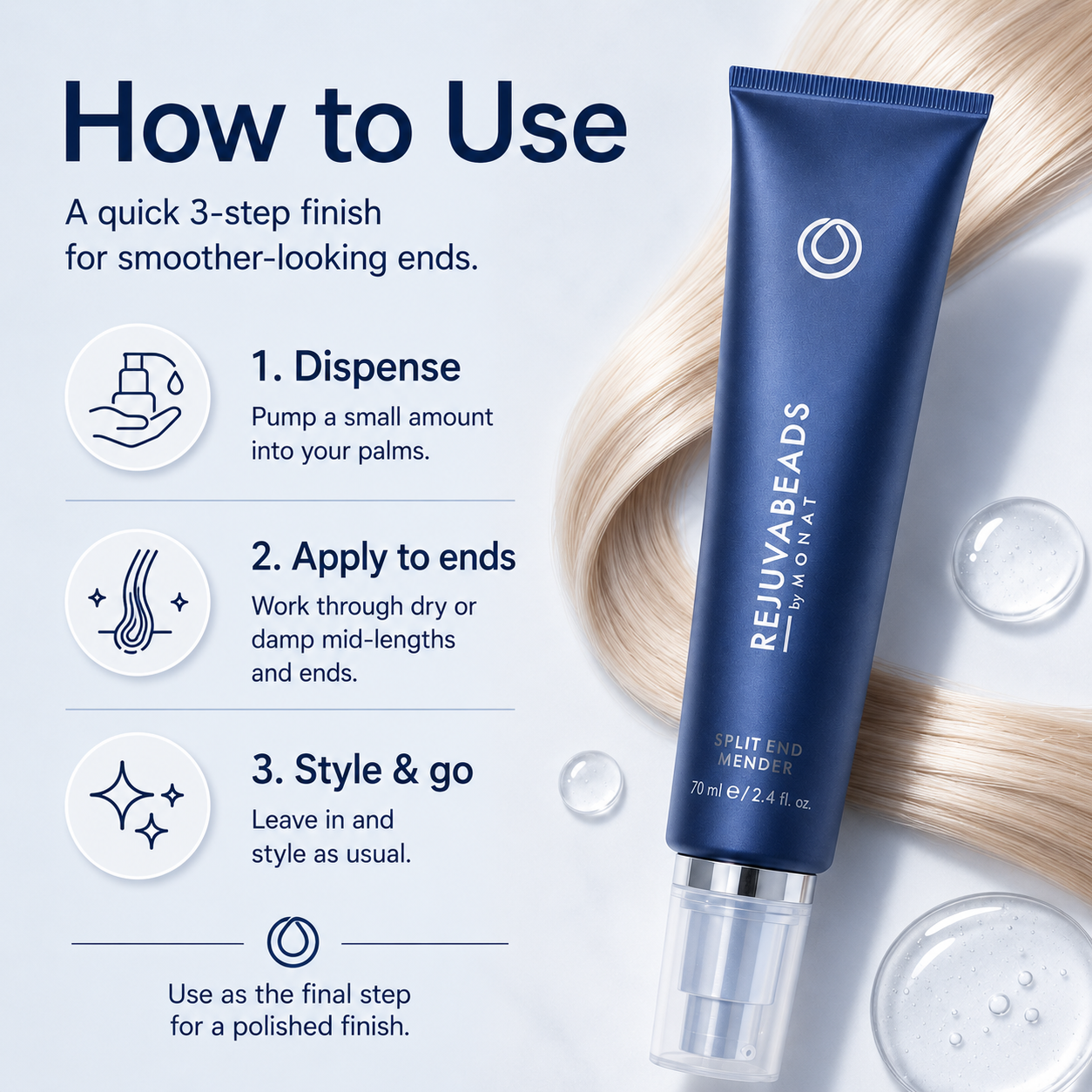 ZantoSilk™ Split End Repair Serum
